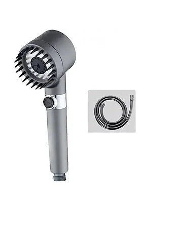 🚿 High Pressure Turbo Shower Head with 3 Spray Modes – Water Saving & Easy Installation | UAE COD