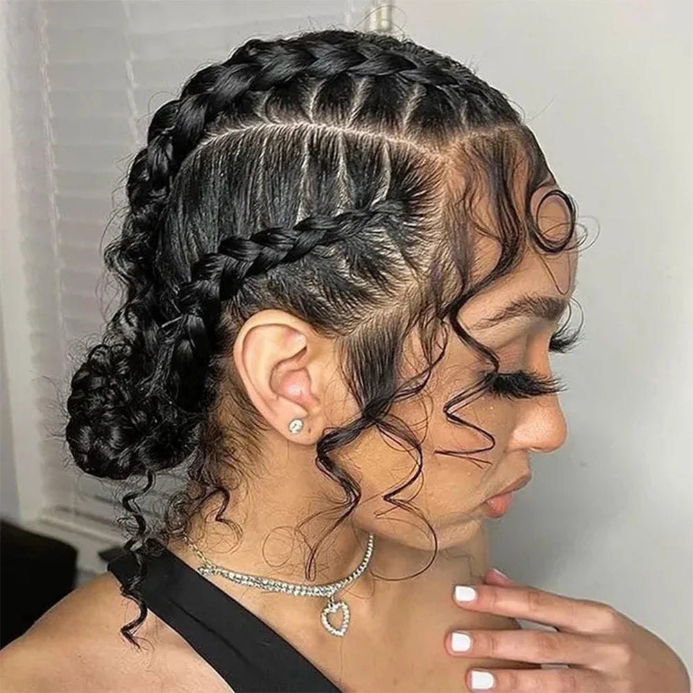 Full Lace Wigs Human Hair Wig For Women Brazilian Straight HD Full Lace Frontal Wig Glueless Wig Ready to Wear Preplucked