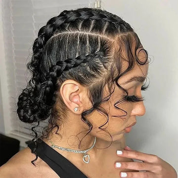 Full Lace Wigs Human Hair Wig For Women Brazilian Straight HD Full Lace Frontal Wig Glueless Wig Ready to Wear Preplucked