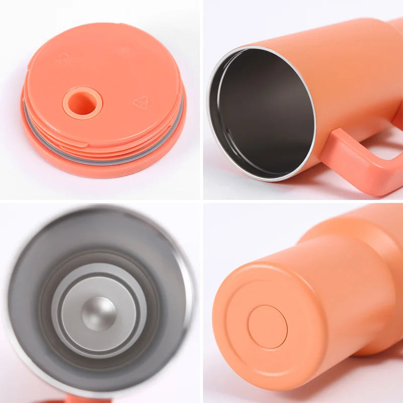 Us in Stock 40 OZ Cold Retention Outdoor Use 40 OZ Insulated Tumblers With Handle for Home Office Outdoor Daily Use