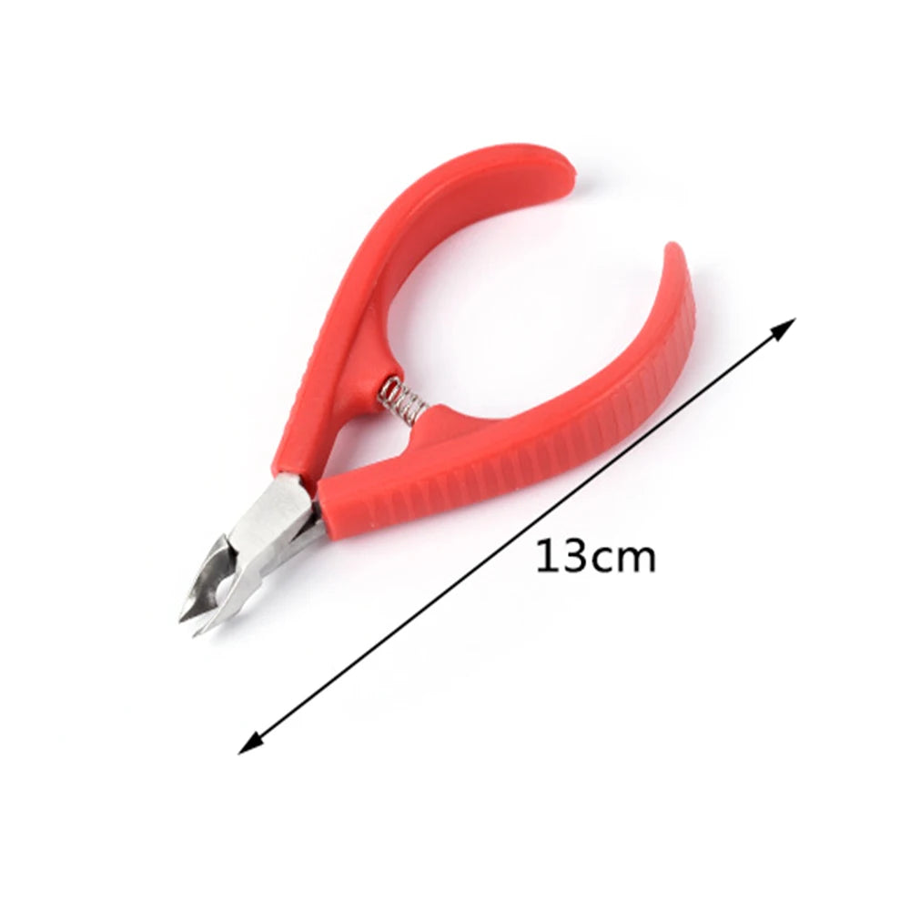 1PC Professional Nail Clipper Nipper Stainless Steel Nail Cutter Trimming Toe Finger Cuticle Plier Scissor Manicure Nail Art Too