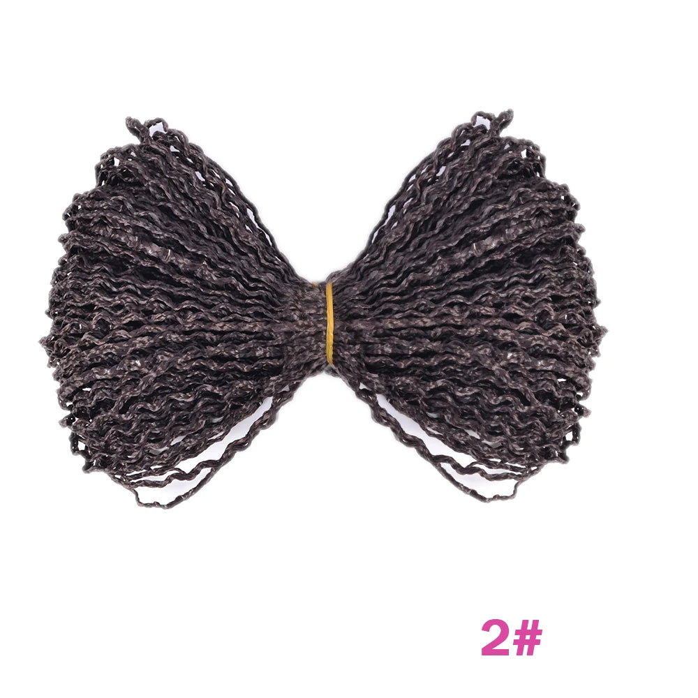 Zizi Deep Wave Crochet Hair Pink Ocean Wave 25 Inch Lightweight Synthetic Wear Braided Hair Extensions Chorliss