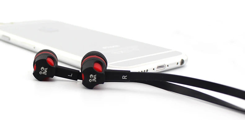 3.5mm Earphones Noodles Headsets Sport Earbuds with Microphone Headphones for Meizu Samsung Galaxy A50 for Huawei Honor