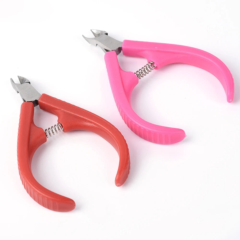 1PC Professional Nail Clipper Nipper Stainless Steel Nail Cutter Trimming Toe Finger Cuticle Plier Scissor Manicure Nail Art Too