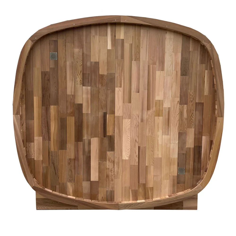 High-Quality Red Cedar Outdoor Sauna Room | 160020602000mm | Durable & Weather-Resistant Sauna for 4 People