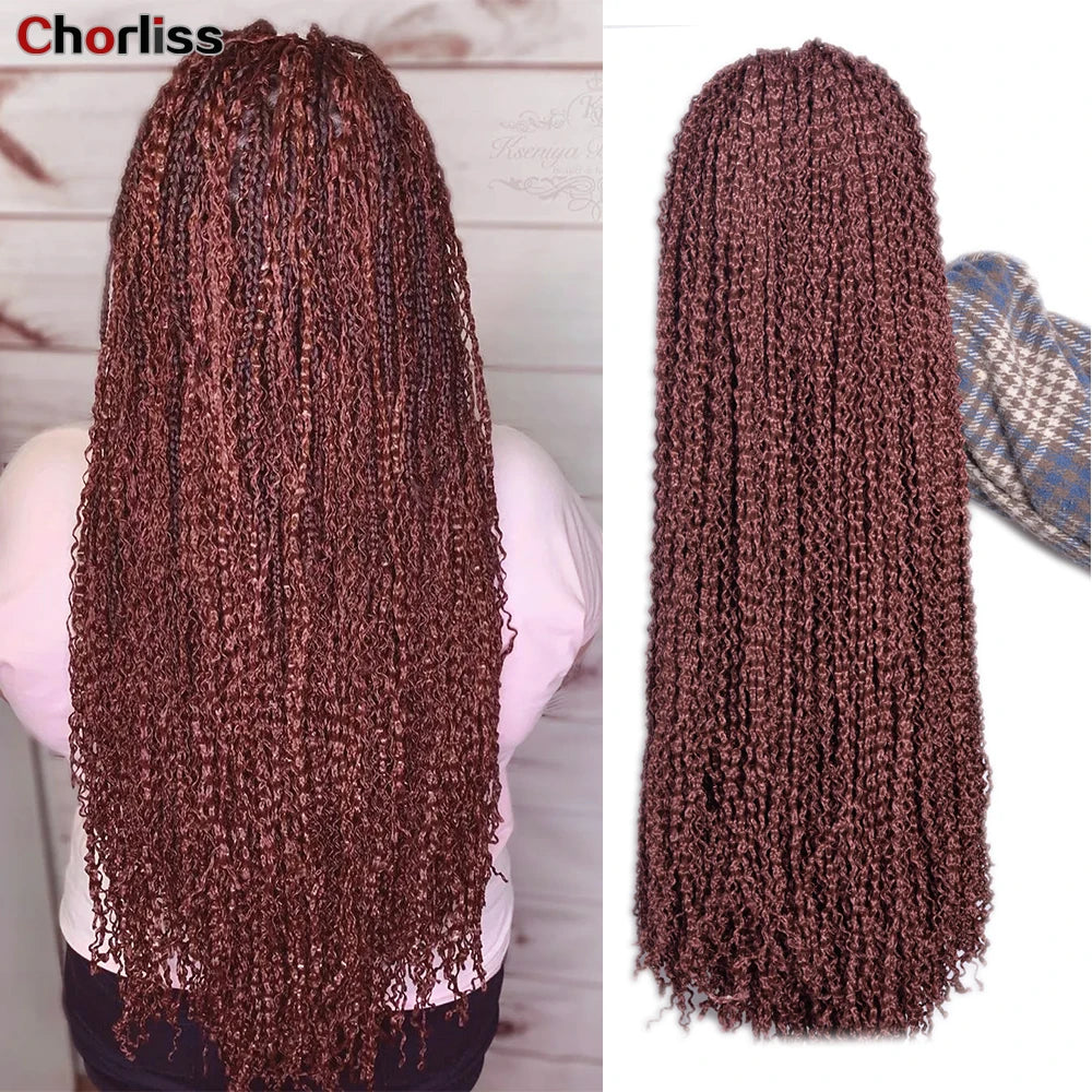 Zizi Deep Wave Crochet Hair Pink Ocean Wave 25 Inch Lightweight Synthetic Wear Braided Hair Extensions Chorliss