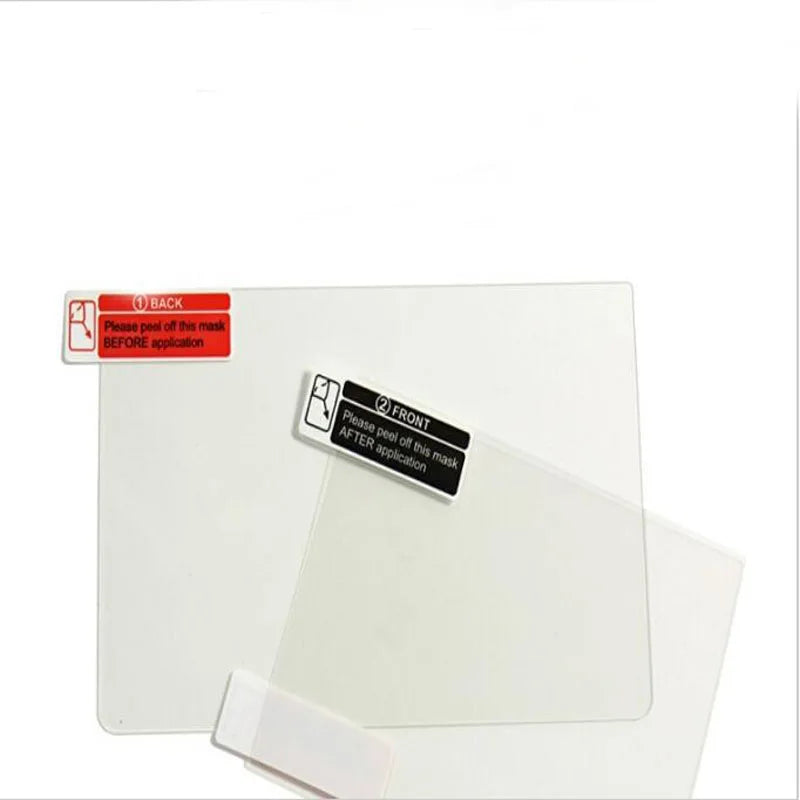 Top Tempered Glass LCD Screen Protector+Bottom PET Clear Full Cover Protective Film Guard for Nintendo New 3DS XL/LL 3DSXL/3DSLL