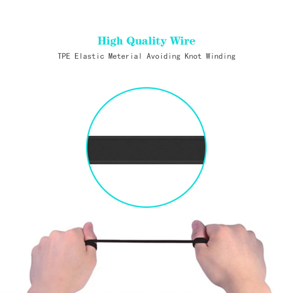 3.5mm Earphones Noodles Headsets Sport Earbuds with Microphone Headphones for Meizu Samsung Galaxy A50 for Huawei Honor