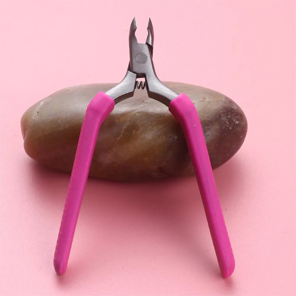1PC Professional Nail Clipper Nipper Stainless Steel Nail Cutter Trimming Toe Finger Cuticle Plier Scissor Manicure Nail Art Too