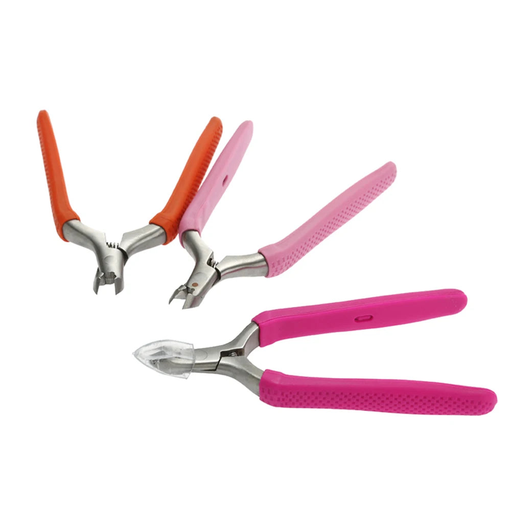 1PC Professional Nail Clipper Nipper Stainless Steel Nail Cutter Trimming Toe Finger Cuticle Plier Scissor Manicure Nail Art Too