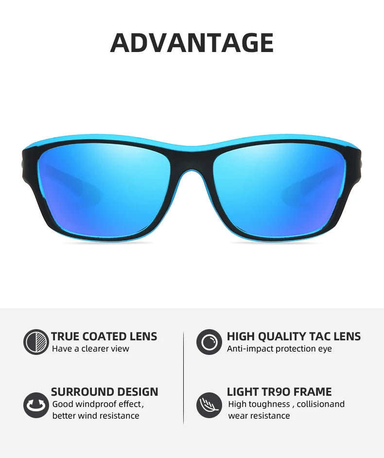 BRAND NEW Polarized Fishing Sunglasses Men Women Cycle Eyewear UV400 Hiking Driving Goggles Outdoor Sport Sun Glasses
