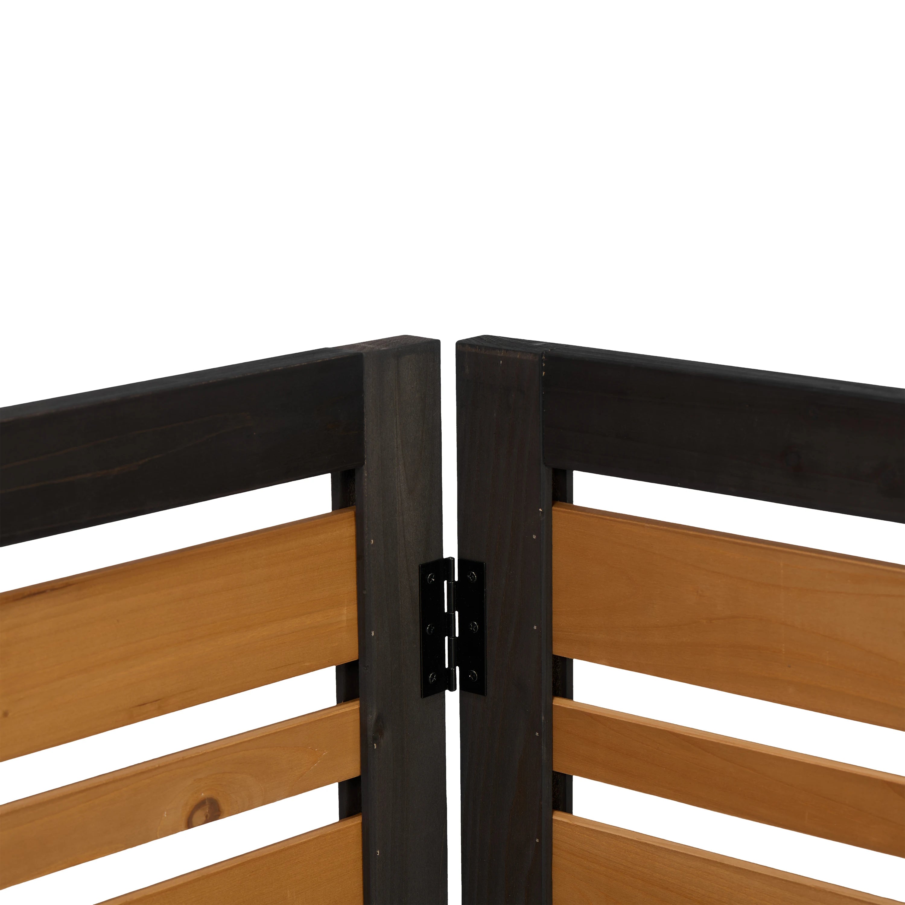 2-Panel Outdoor Air Conditioner Fence Screen, Outside Wood Privacy Fence, Backyard Garden Patio