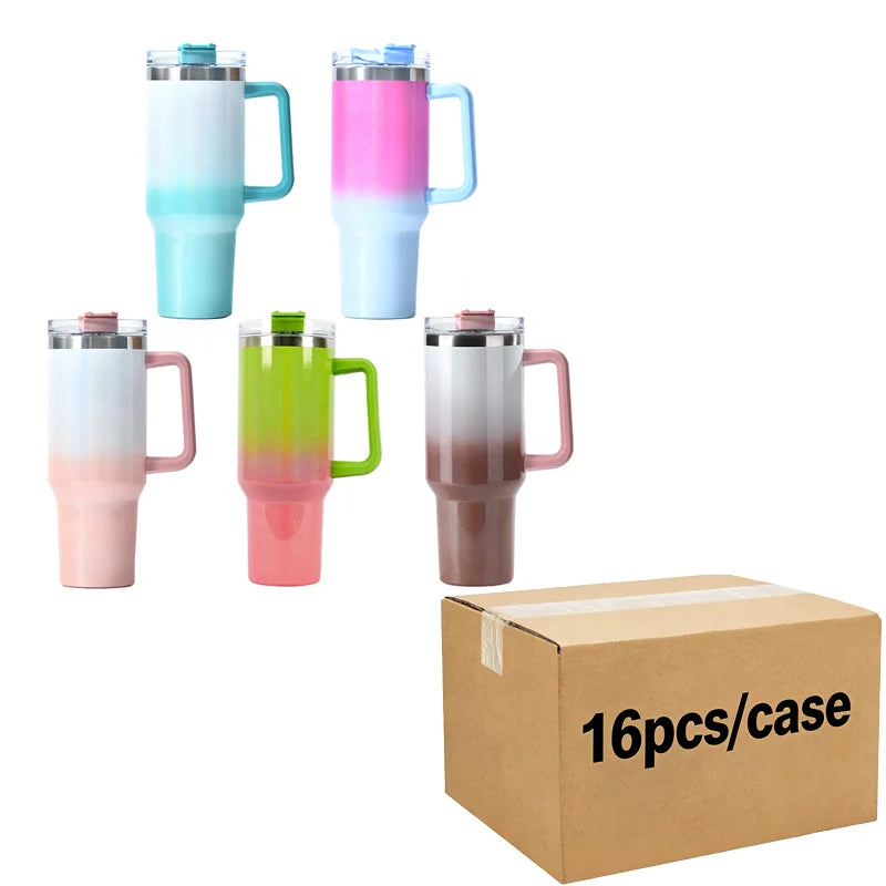 Us in Stock 40 OZ Cold Retention Outdoor Use 40 OZ Insulated Tumblers With Handle for Home Office Outdoor Daily Use