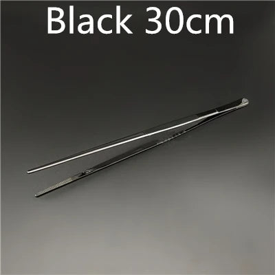 Stainless Steel Kitchen & Bar Tweezer Food Tongs Kitchen Cooking Medical Tweezer Copper/Gold/Black Plated Bar Tool