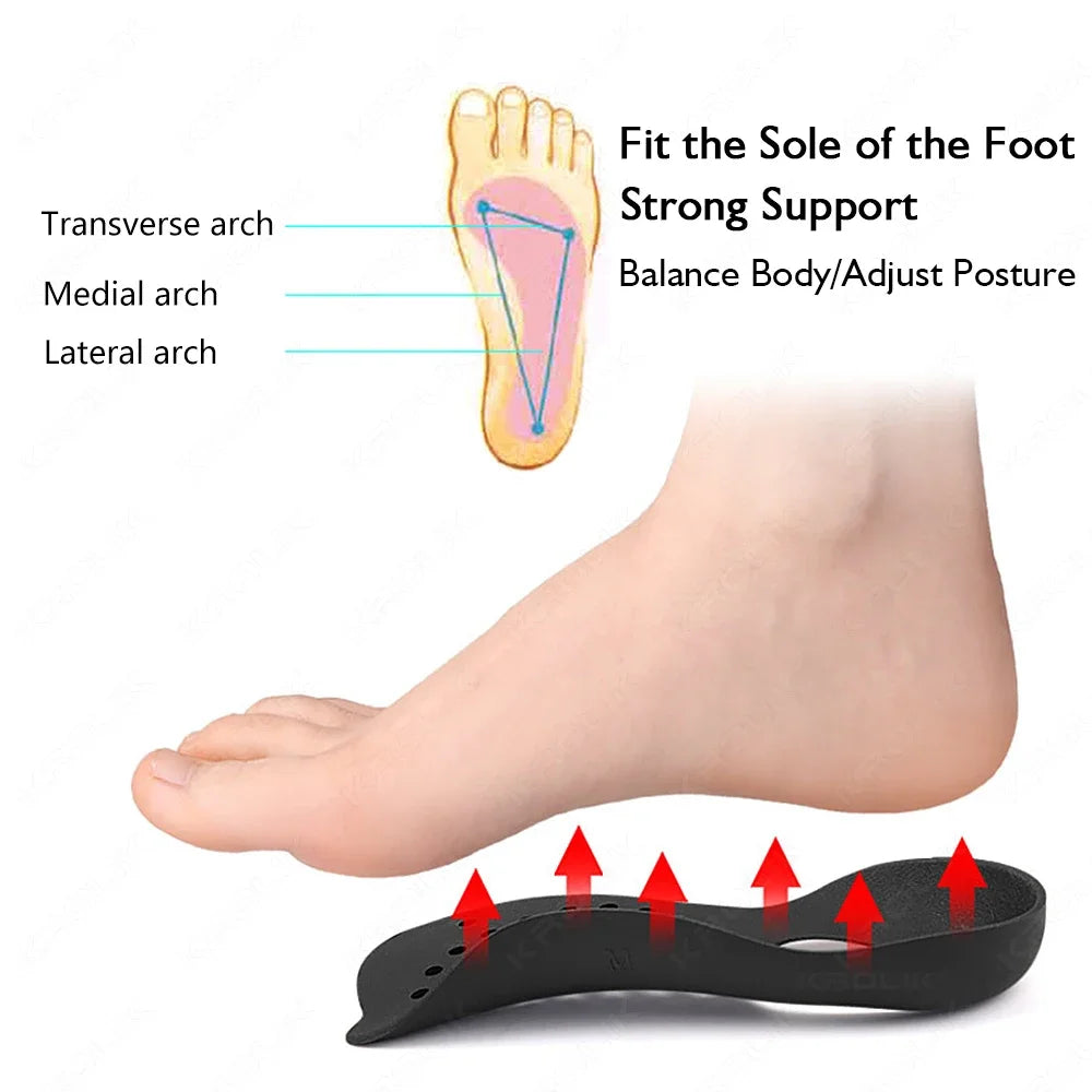 Flat Foot Orthopedic Insoles XO-Legs Orthotics Sole Pad For Shoes Insert Arch Support Pad For Plantar Fasciitis Feet Health Care