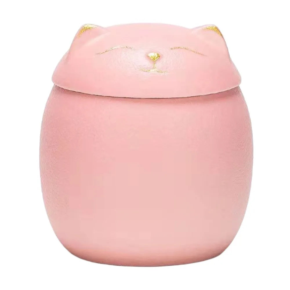 Ceramic Funeral Urn for Pets 200ml Dog/Cat Shape Dog Cat Cremation Urns Moisture Proof Memorials Bird Mouse Urn Dog Supplies