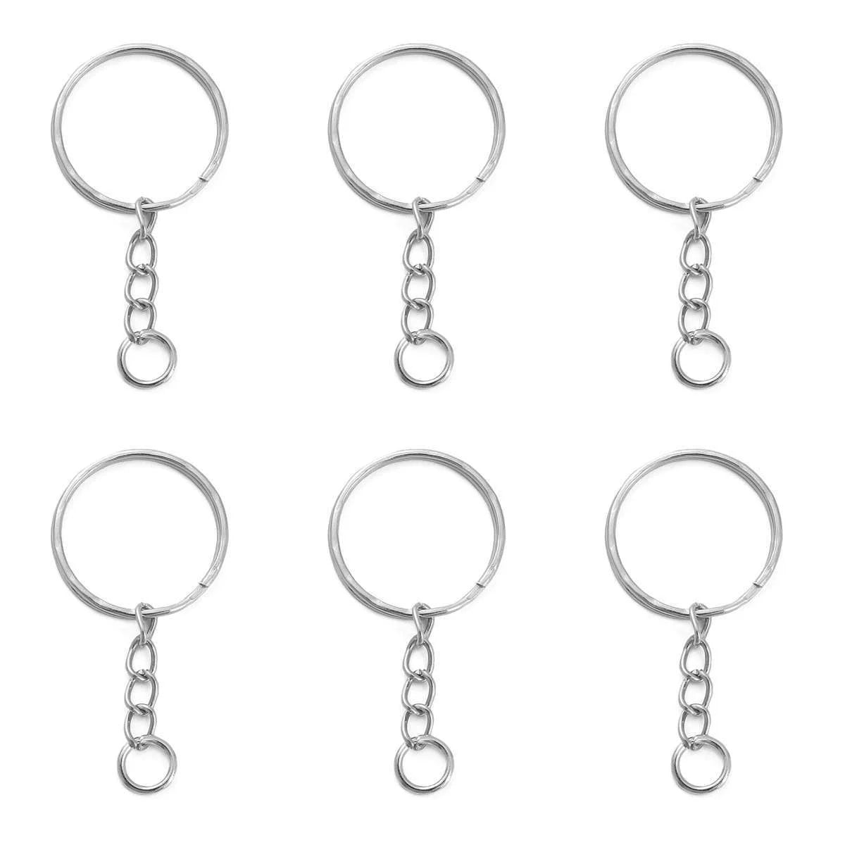 25mm key ring four chain toy accessories Hardware accessories diy handmade materials
