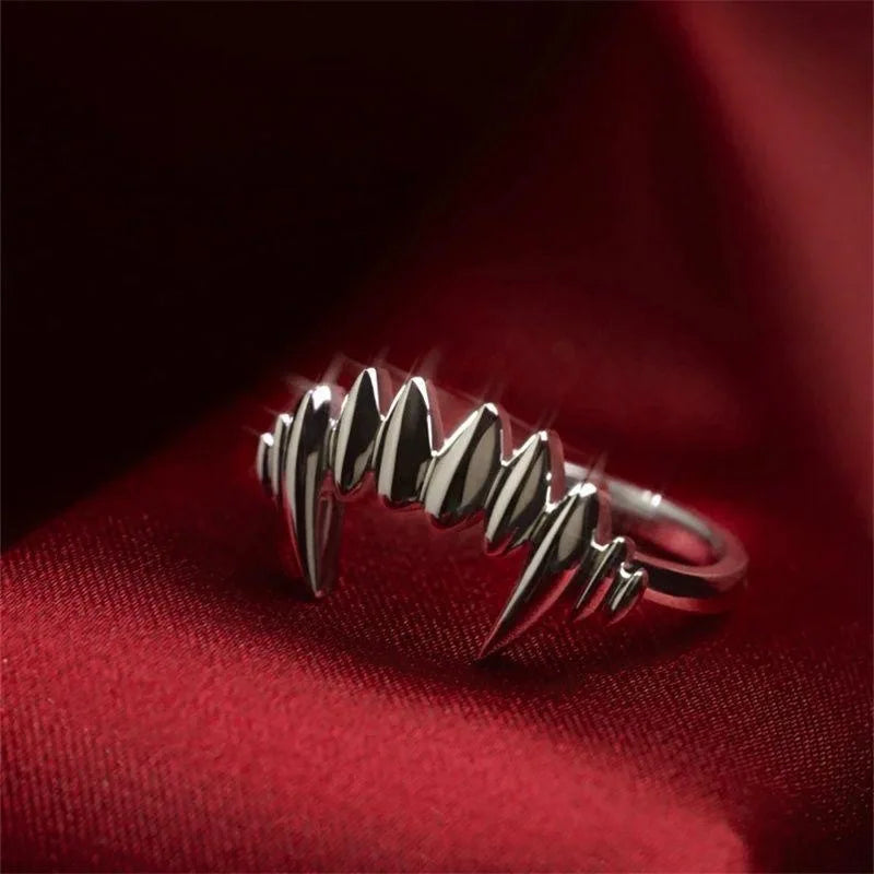 Baldur and The Gate Ring Set Classic Vampire Game Same Exquisite Open Ring Cosplay Jewelry Accessories
