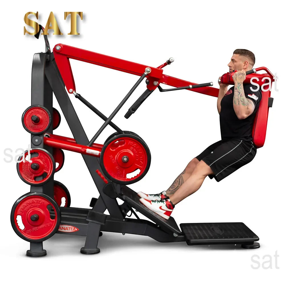 l # Fitness Gym Equipment Super Pendulum Hip Leg Muscle Trainer Total Leg Press Oblique Squat Plate Loaded Machine