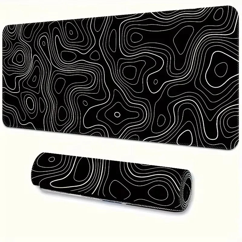 1PC Large Mouse Pads For Desk, Gaming Mouse Pad, Mouse Pad with Stitched Edgesand Non-Slip Rubber Base, Extended Mouse Pad