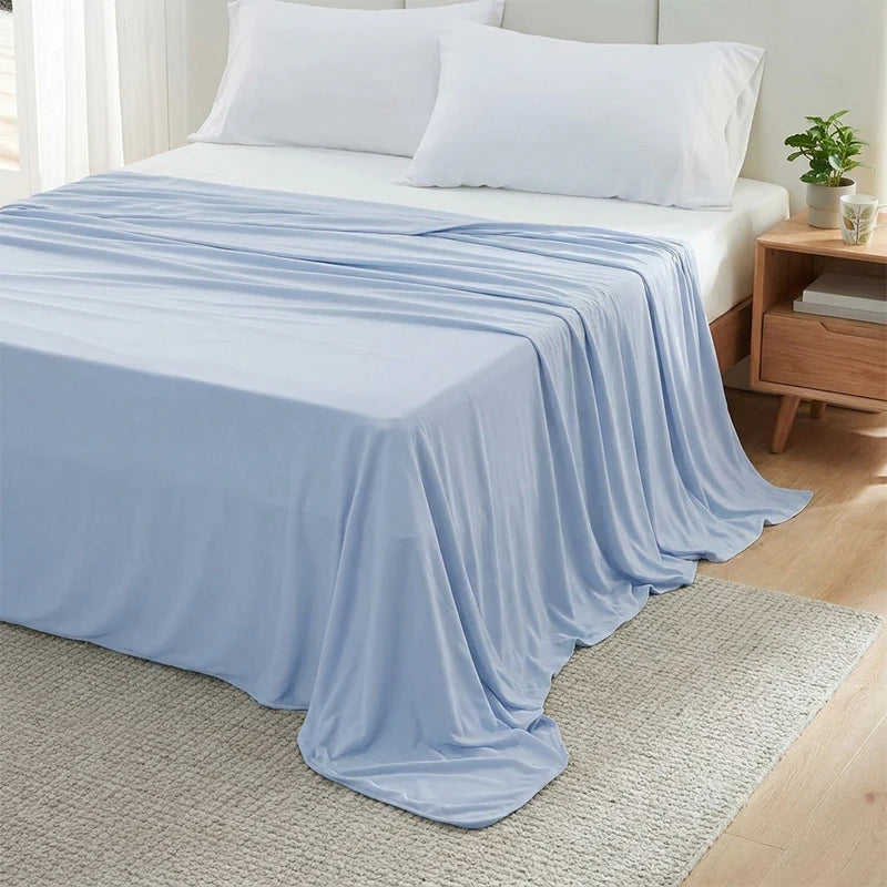 Summer Bed Blanket Ice Silk Cooling Blanket Air Conditioning Quilt Skin-friendly Light And Thin Breathable Quilt For Home Office