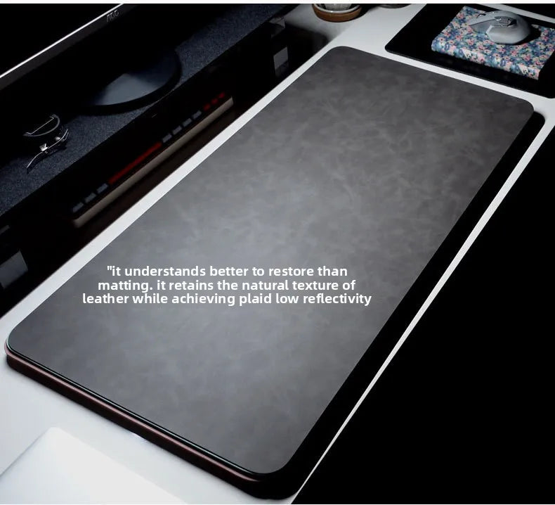 Wrist Pad Rest Keyboard Guard Three Pieces Desk Pad Waterproof PU Mouse Pad Large Mousepad Laptop Non-slip Desk Mat Mouse Mat