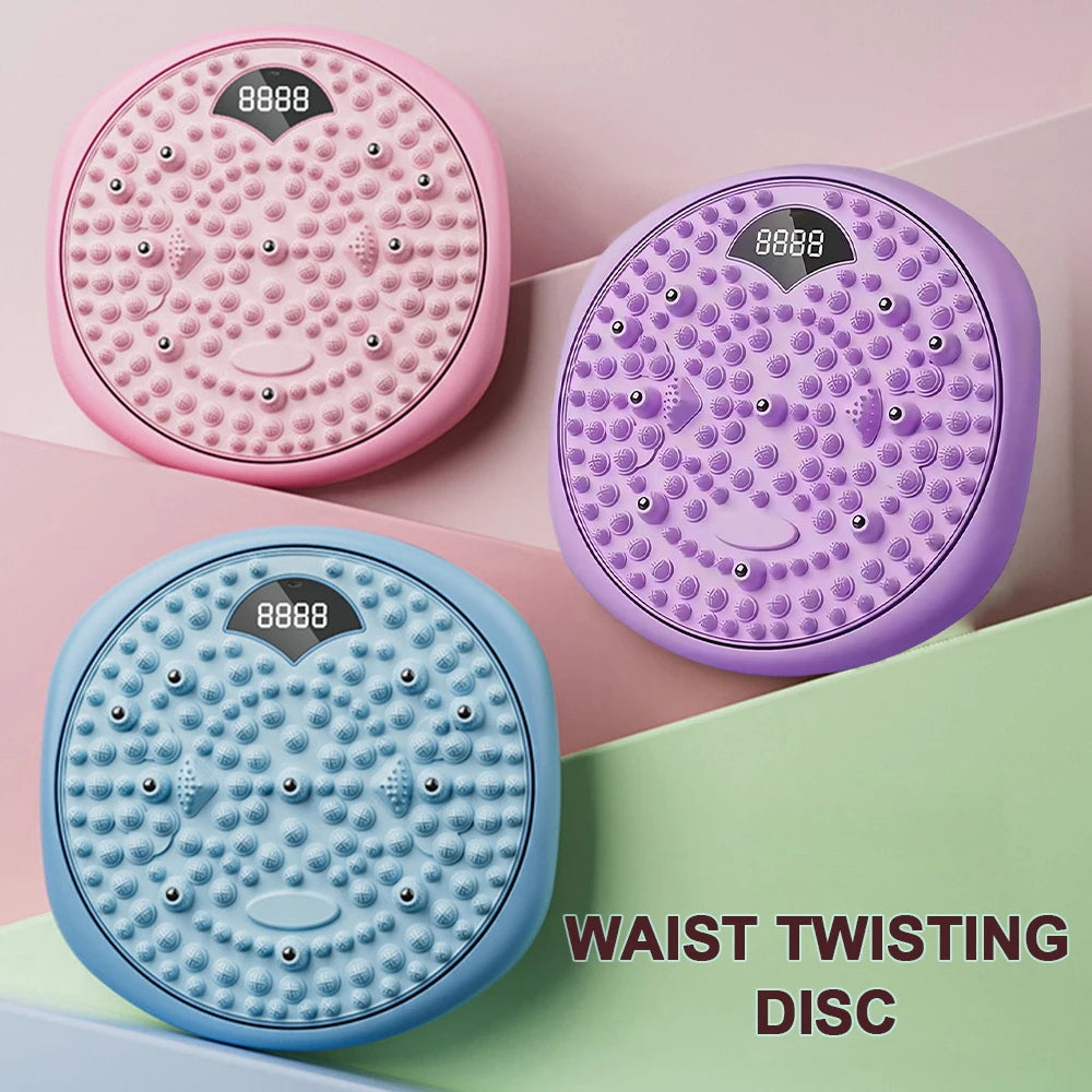 Waist Twisting Disc Magnet Foot Massage Board Fitness Twisting Waist Plate Portable Magnetic Foot Massage Twisting Machine