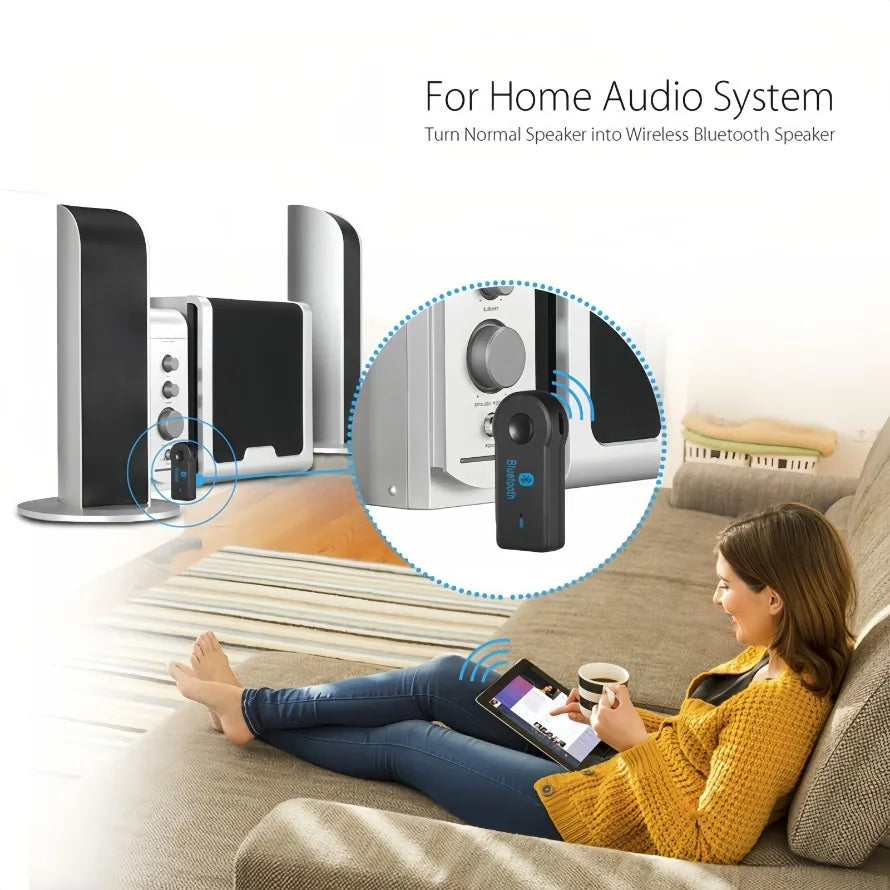 2 in 1 wireless Bluetooth 5.0 receiver 3.5mm jack for car music audio aux A2DP headphone transmitter adapter reciever handsfree