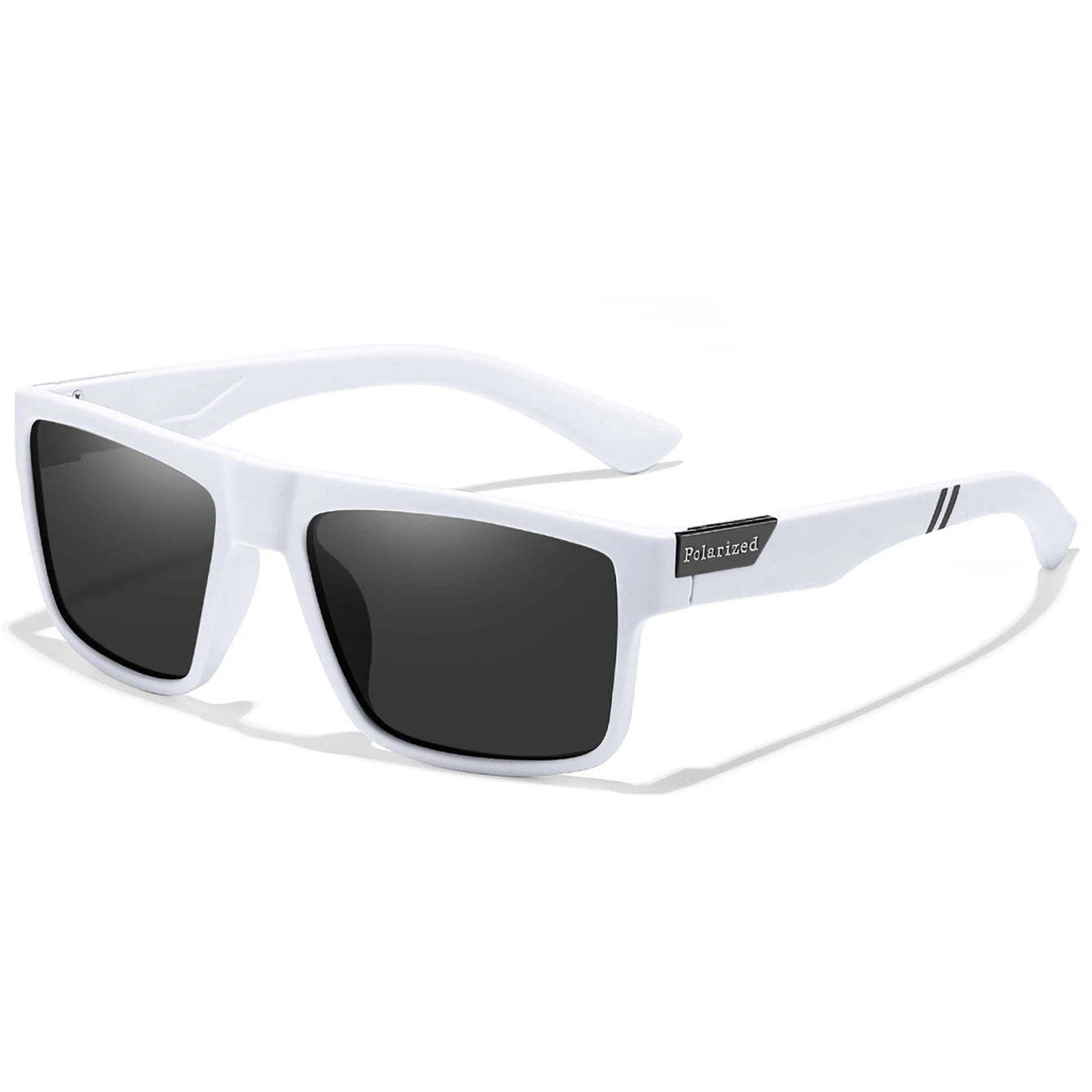 Retro Style Square Frame Polarized Cycling Sunglasses Men Night Vision Car Driving Sunglass Dirt Bike Motorcycle Glasses UV400