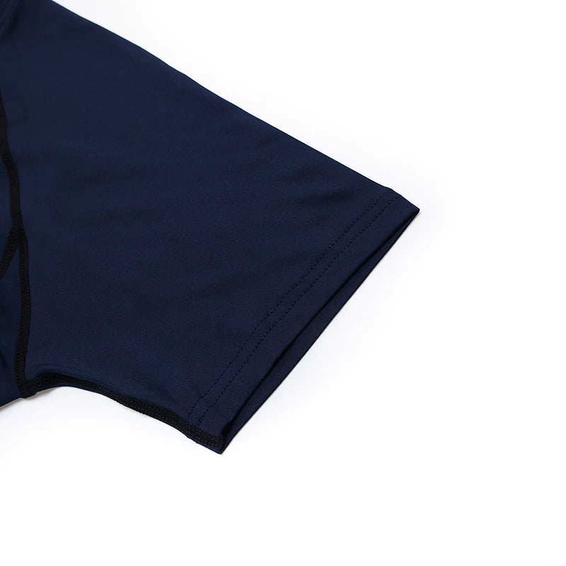 Men Running Compression T-shirt Short Sleeve Sport Tees Gym Fitness Sportshirts Male Jogging Tracksuit Homme Athletic Shirt Tops