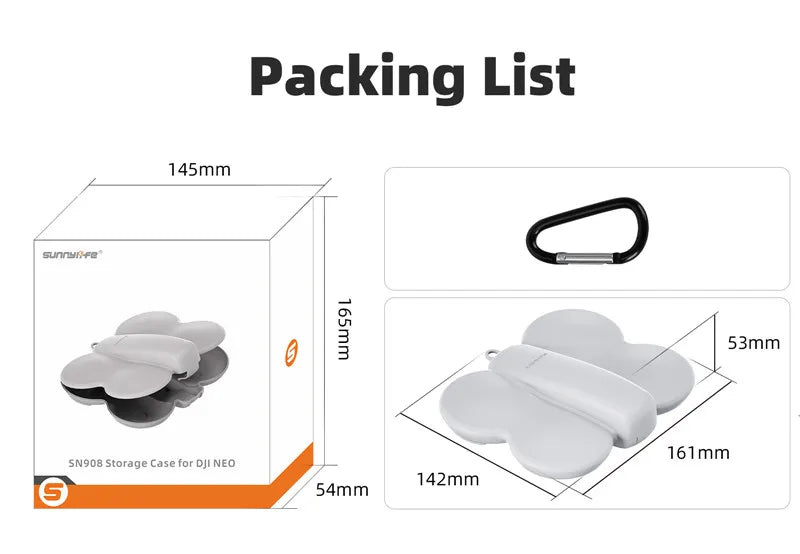 Protective Case for DJI Neo/NEO 2 Case Butterfly Body Bag Anti-collision Protection Carrying Dust-proof bag Accessories