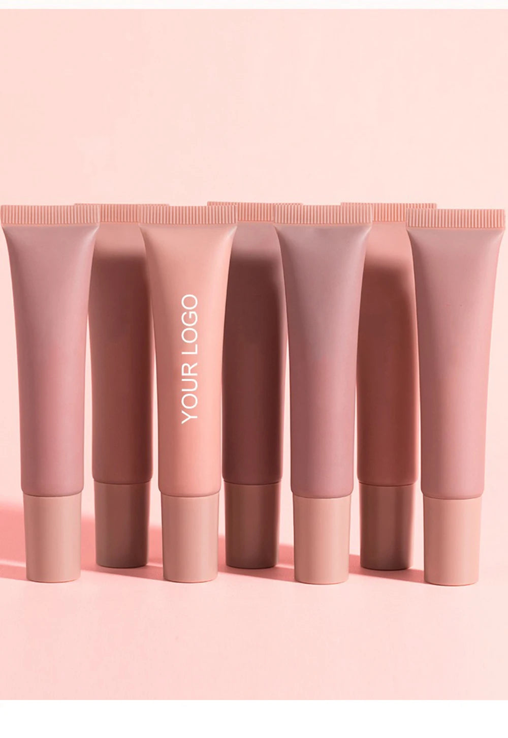 Private Label Lipgloss Custom Logo Hose Tube Shiny Pigment Lip Gloss Durable Glaze Cosmetic Lips Oil Cosmetics lips Makeup