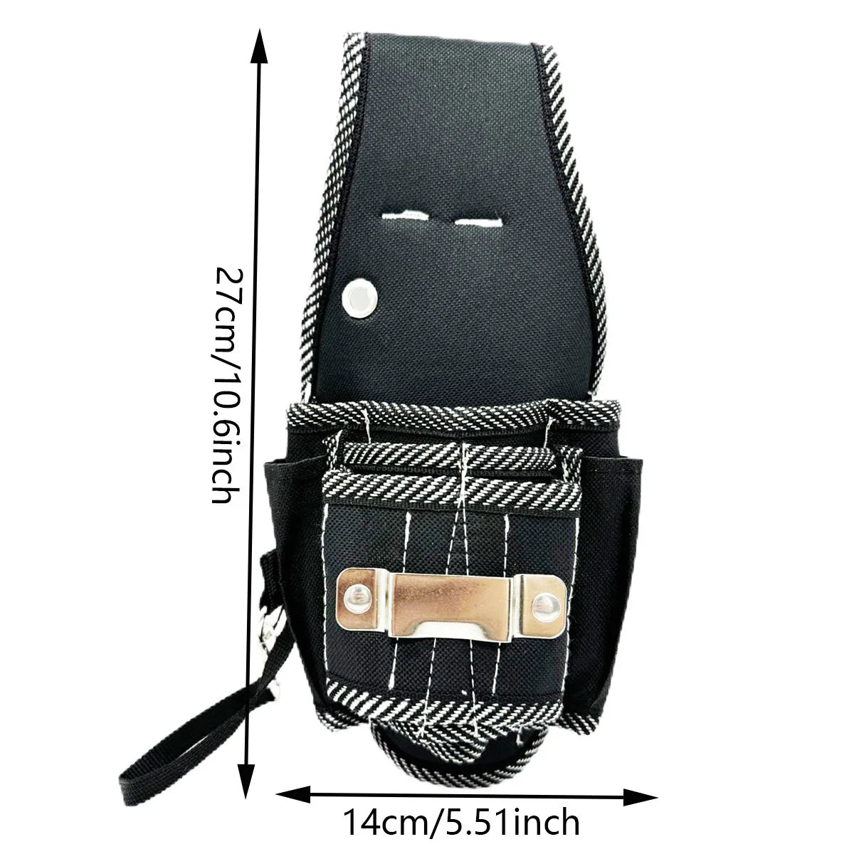 Tool Holders Insert Sheath Repair Waist Bag Electrician Simple Pocket Waist Hanging Tool Bag Portable Drill Holder Holst Pouch