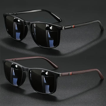 2/3pcs Luxury Square Vintage Cycling Sunglasses Men Women Fashion Travel Driving Fishing Sun Glasses Male Eyewear UV400