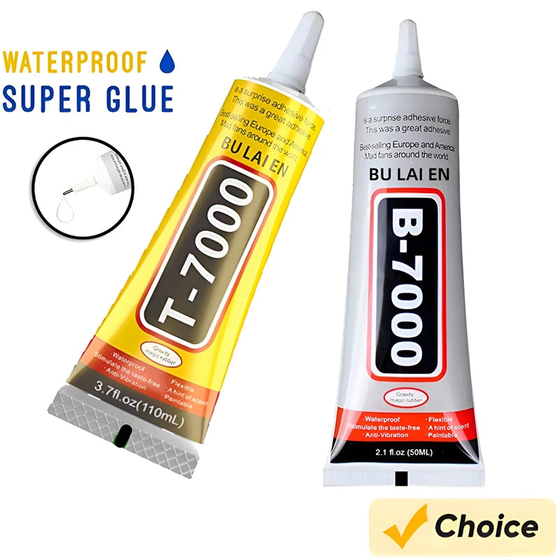 15ML 50ML 110ML B7000 Clear Contact Phone Repair Adhesive Universal Glass Plastic DIY Glue T7000 with Precision Applicator Glue