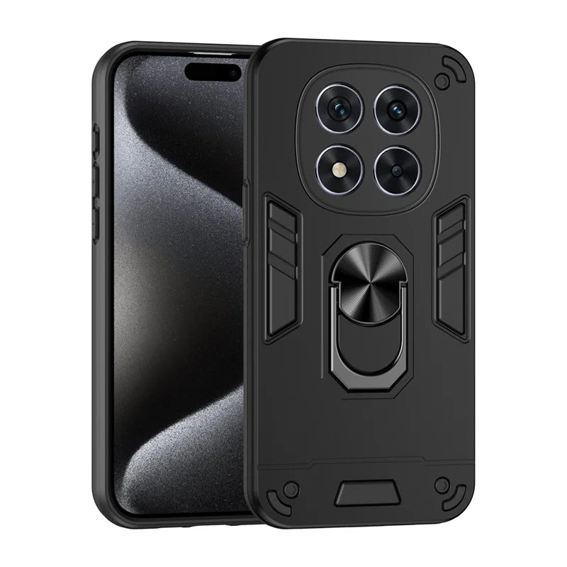 Shockproof Armor Funda For Xiaomi Redmi Note 14 Pro 5G 4G Case Magnetic Holder Ring Case For Redmy Note14 Note14pro Plus 5G Capa