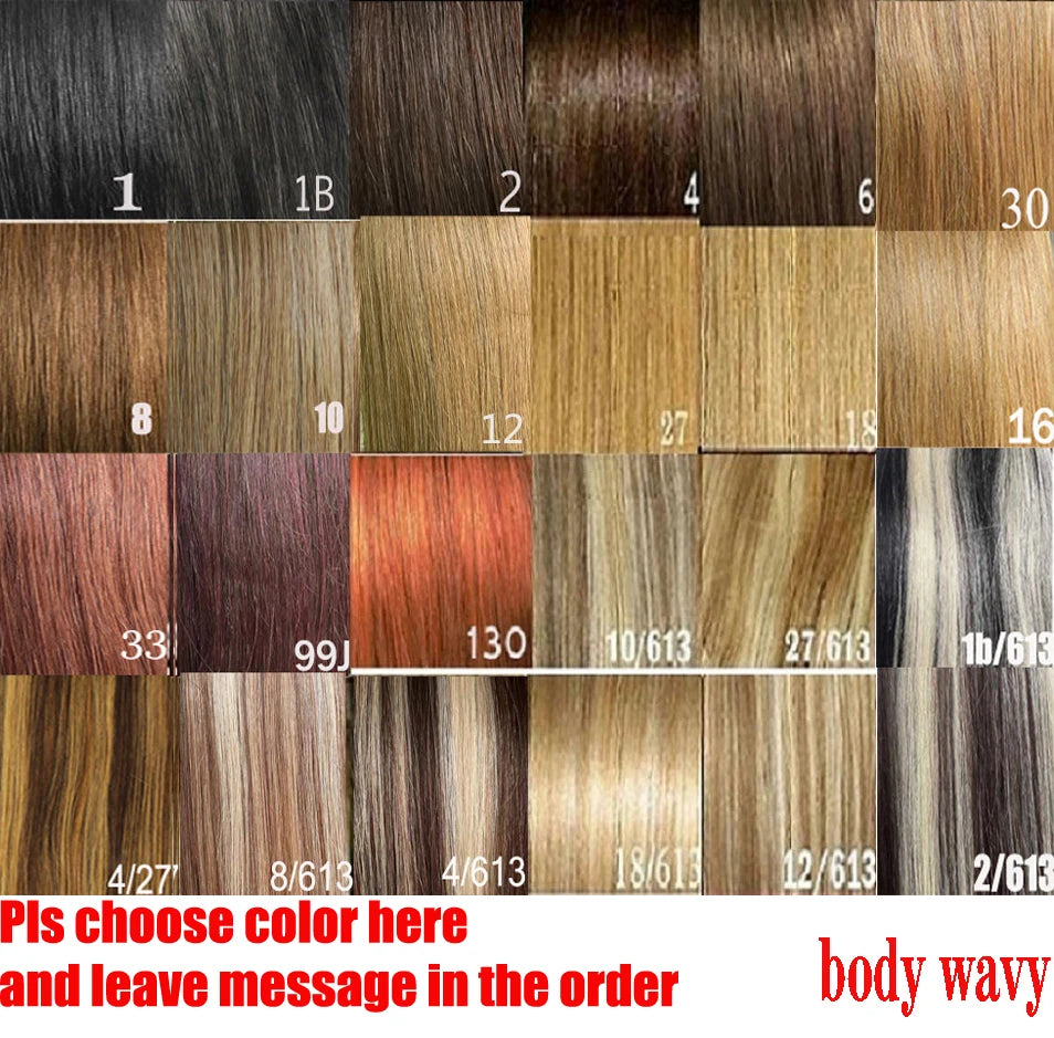ZZHAIR Clips In 100% Brazilian Human Remy Hair Extensions 16"-28" Hair One Piece Set 5 Clip-in 100g-200g Natural Body Wavy