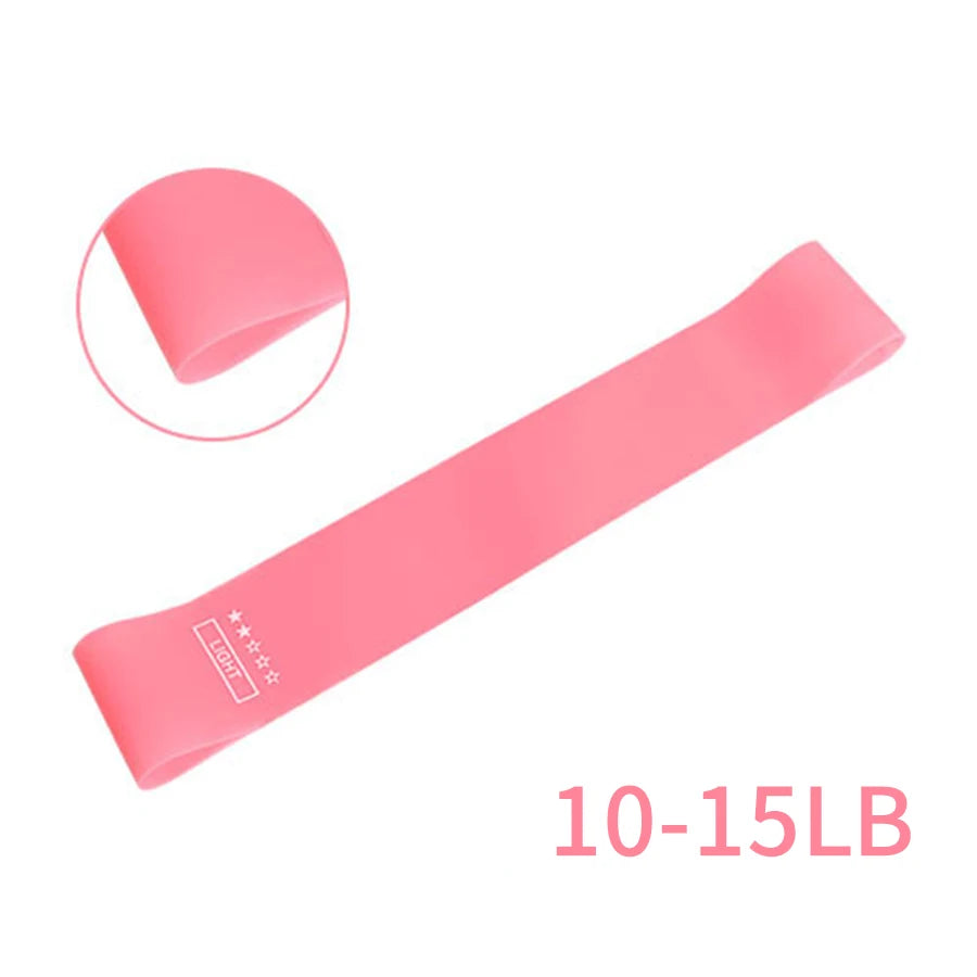 Elastic Resistance Bands for Fitness Home Training Yoga Sport Stretching Pilates Crossfit Workout Gym Equipment