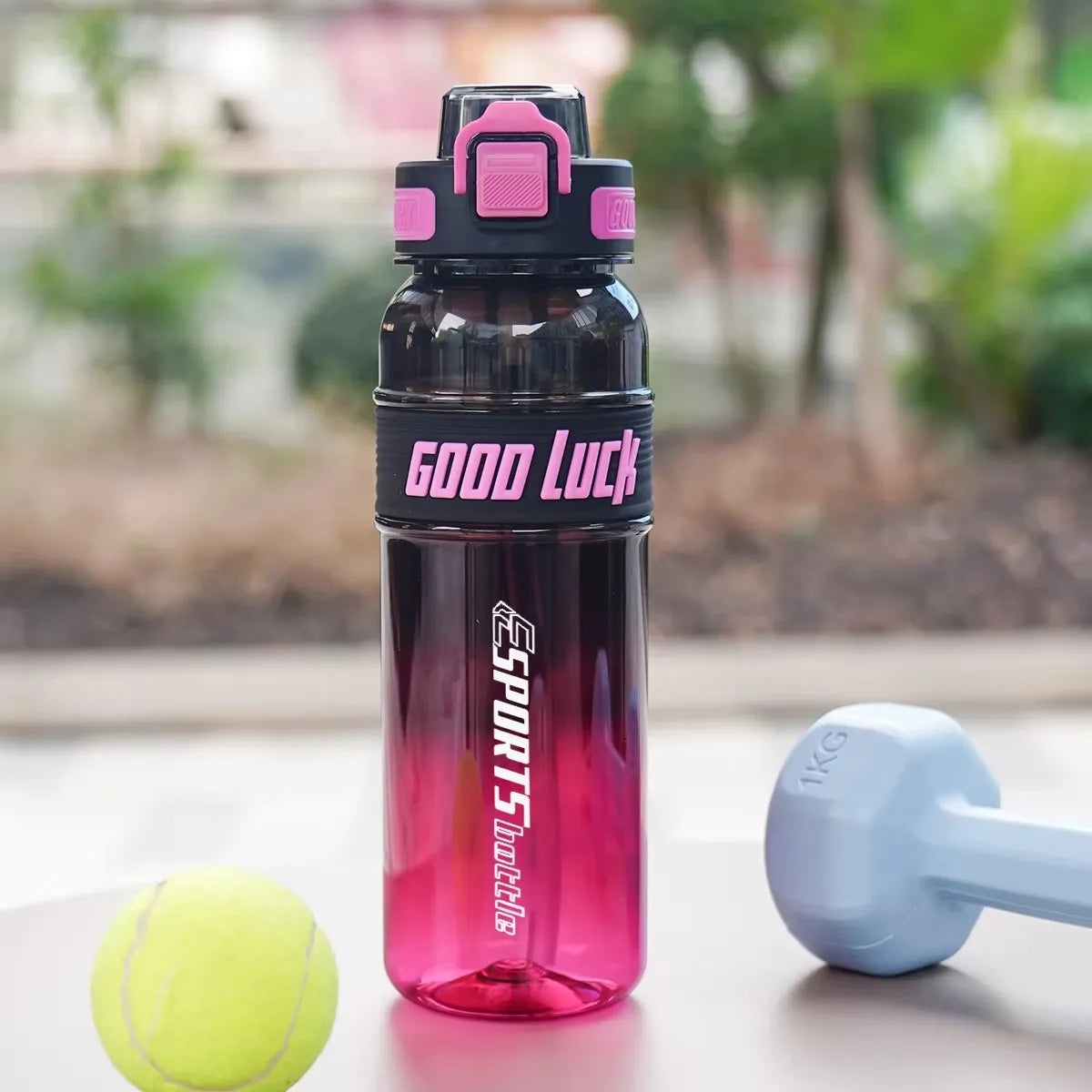 1pc 950ml/31o 750ml/26oz 550ml/18oz outdoor sports water bottle, suitable for fitness, sports, birthday gifts