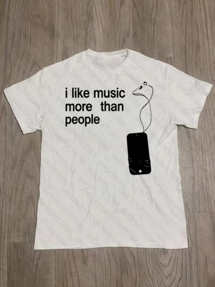 Fashion Tees Aesthetic Fairy Graphic T-shirts Gothic Punk Printing Slim Tops Y2k EMO Girls Casual Tees Tops Summer 90s Tees Tops