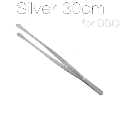 Stainless Steel Kitchen & Bar Tweezer Food Tongs Kitchen Cooking Medical Tweezer Copper/Gold/Black Plated Bar Tool