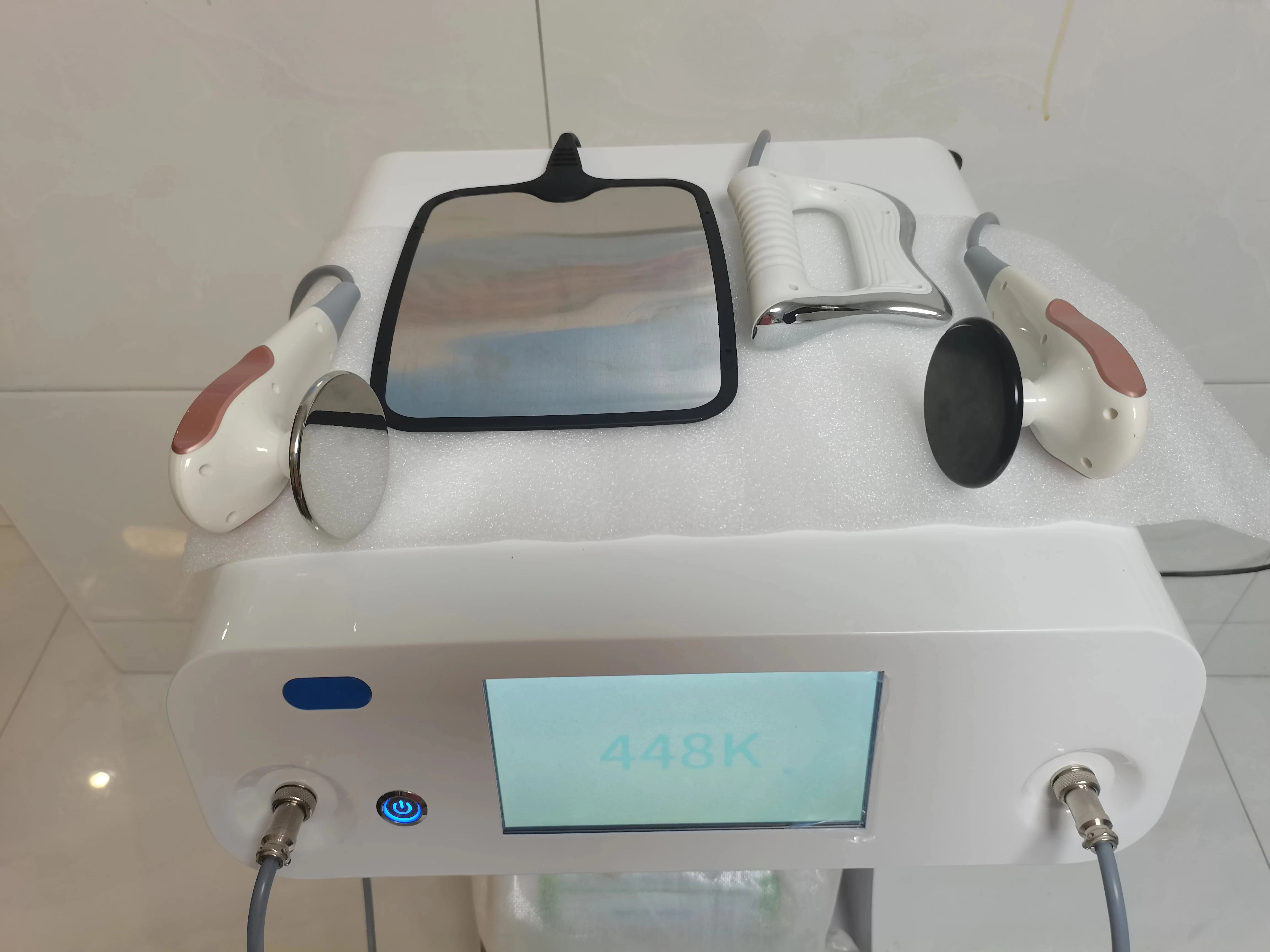 INDIBA Spain Technology 448K Tecar Cavitation Health and Beauty Body Care System RET CET RF Slim Machine for Weight Loss 2024