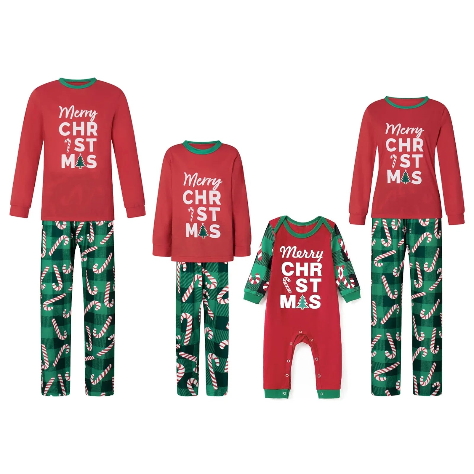 Mom Dad Kids Christmas Print Pajamas Set 2 Piece Pyjama Xmas Family Look Sleepwear Xmas Family Matching Outfits Pjs Loungewear