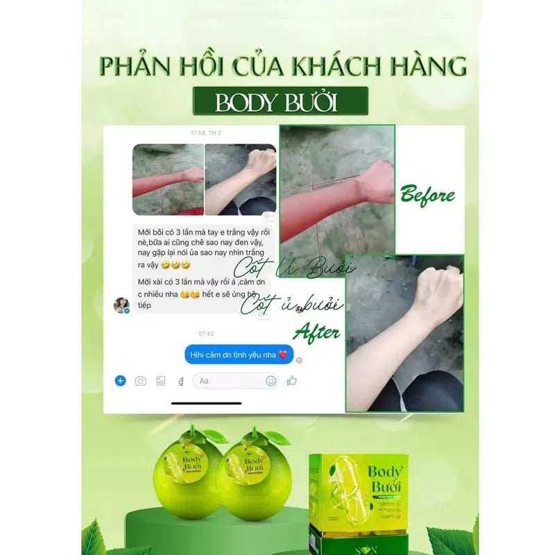Kem Body Brightening 1Set, Anti-Aging, Deep Hydration, Soft, Smooth, Sun Protection And Moisturizing brightening Skin﻿