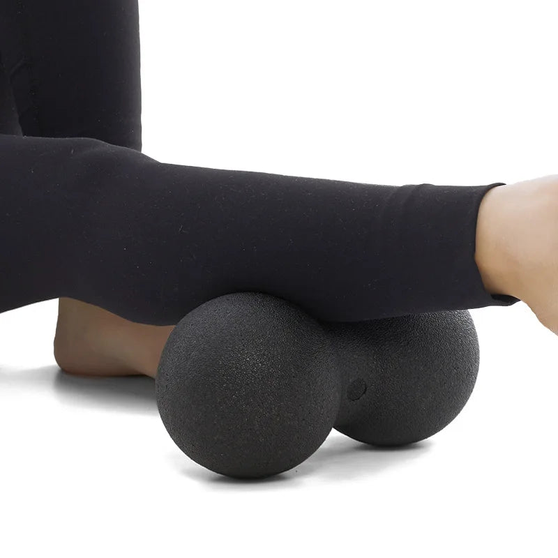 High-Density Peanut Body Massage Ball Yoga Foam Block Fascia Roller for Muscle Relaxation Exercise Fitness Pain Relief