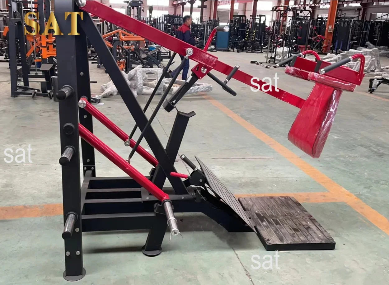 l # Fitness Gym Equipment Super Pendulum Hip Leg Muscle Trainer Total Leg Press Oblique Squat Plate Loaded Machine
