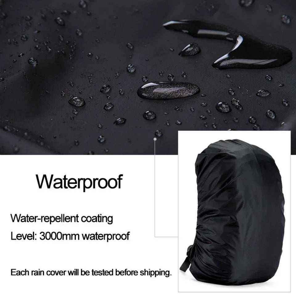 KoKossi 1Pcs 20-60L Climbing Backpack Rain Cover Outdoor Hiking Camping Backpack Waterproof Cover Backpack Dust Cover Unisex