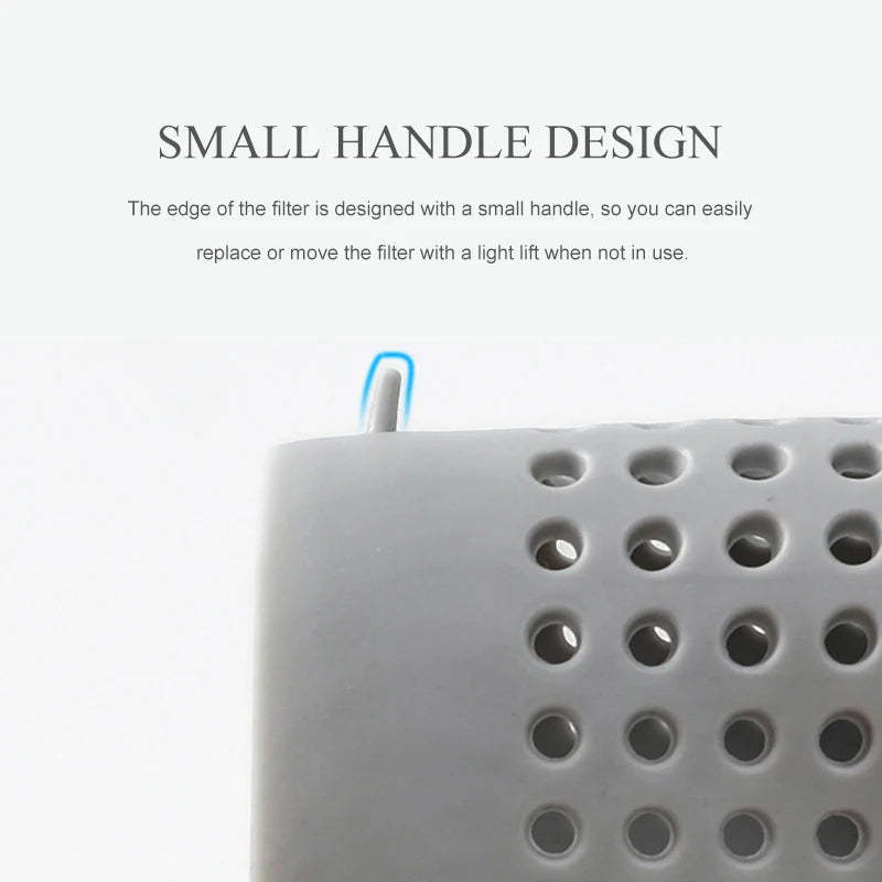Silicone Sink Strainer, Shower Drain Plug Hair Catcher, Bathtub Kitchen Sink Filter Screen Bathroom Accessories