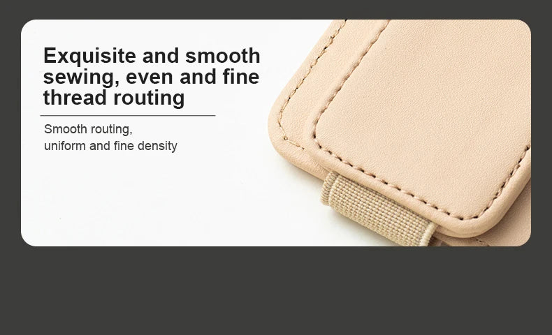 JFBONIN Leather Car Sun Visor Sunglasses Holder with Magnetic Clip Pen And Card Holder Creative Sunshade Storage Case