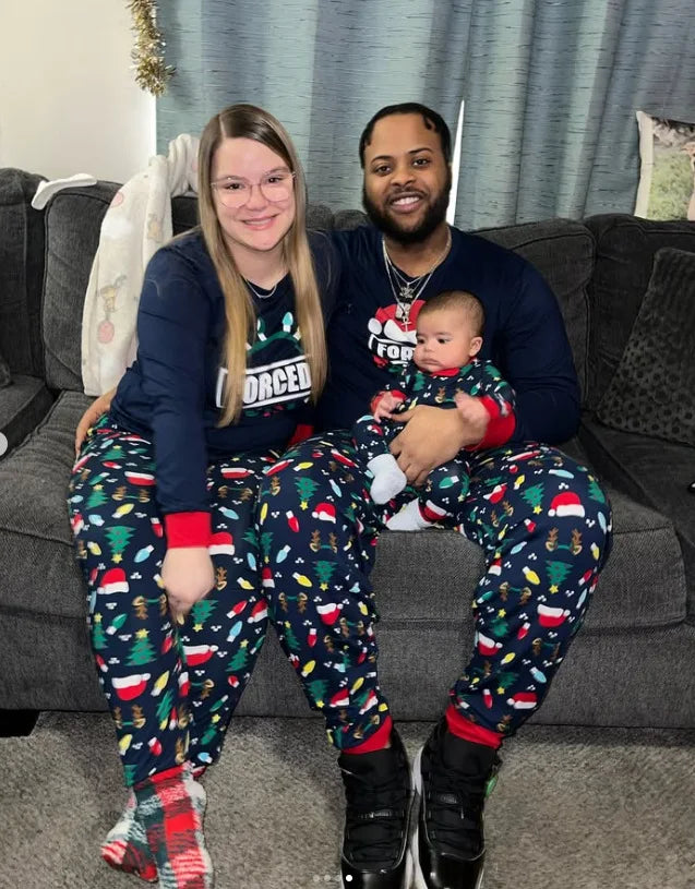 New Year's Costumes Family Matching Outfits Christmas Pajamas Mother Father Kids Clothing Set Baby Romper Xmas Family Look Pjs